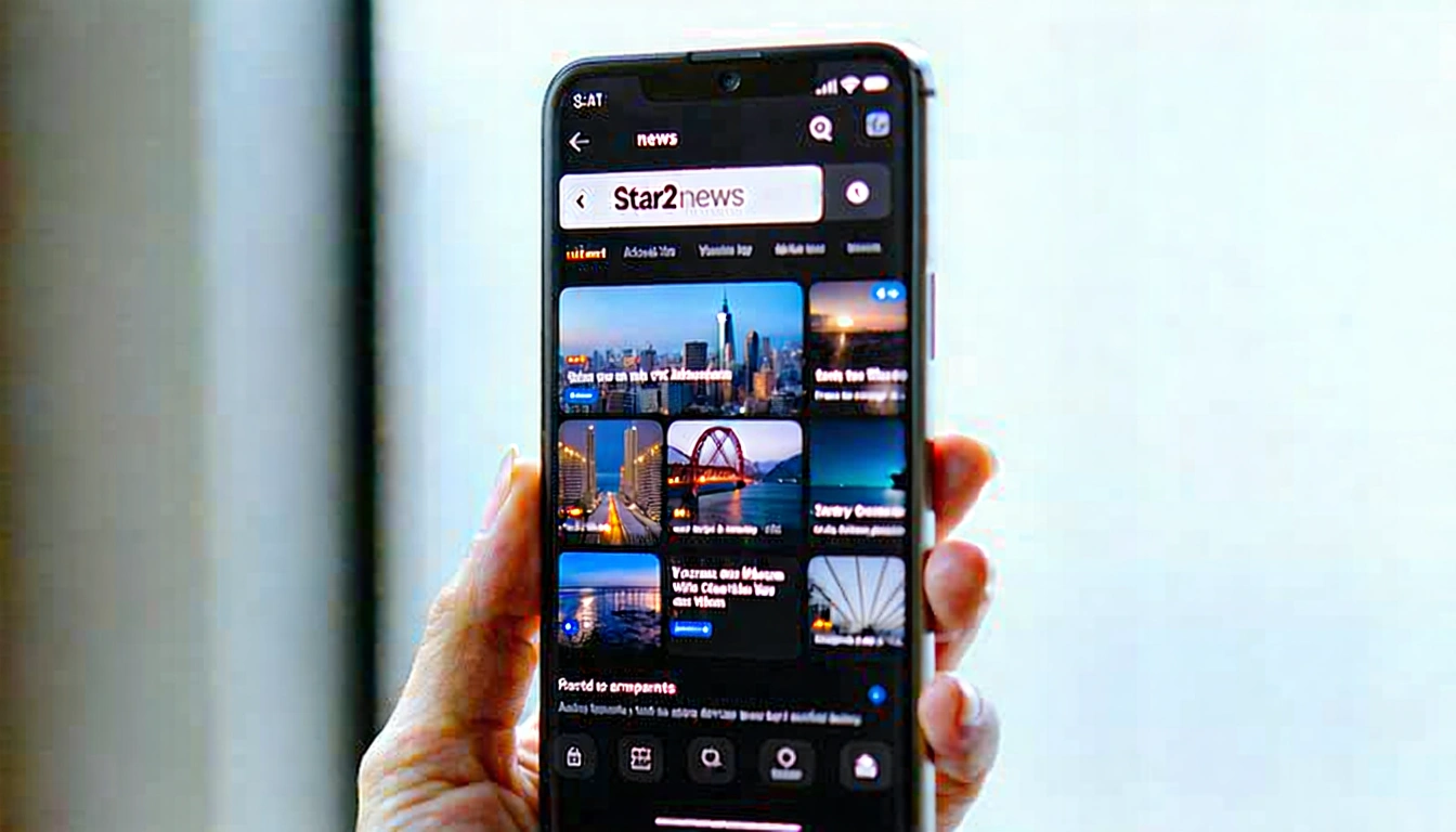 Browsing App category on Star2news